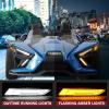 imageSAUTVS Lower Accent Panel Light Kit for Slingshot 20202023 Daytime Running Light Turn Signals for 20202023 Polaris Slingshot S GT R LE SL Accessories Replacement 2884606