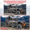 imageSAUTVS Lower Door Panels for Polaris RZR XP4 1000 4 Seater Lower Half Door Inserts with Builtin Metal Frame for 20142023 Polaris RZR XP 4 1000 Turbo S 900 EPS4 Doors Replace 2879942