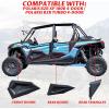 imageSAUTVS Lower Door Panels for Polaris RZR XP4 1000 4 Seater Lower Half Door Inserts with Builtin Metal Frame for 20142023 Polaris RZR XP 4 1000 Turbo S 900 EPS4 Doors Replace 2879942