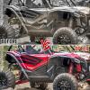 imageSAUTVS Lower Door Panels for Talon Lower Door Inserts with Builtin Frame for Honda Talon 1000R 1000X 1000X4 20192024 Accessories Plastic Lower Half Door Panels Replace 08R77HL6A002 Doors