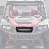 imageSAUTVS Mesh Grille with LED Spotlight for Polaris General 1000 XP 10004 20162025 Accessories Front Mesh Grill with LED Light Bar