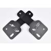 imageSAUTVS Metal Door Handles ampamp Rotatable 50quot Light Bar Brackets for CanAm Maverick X3