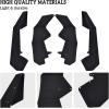 imageSAUTVS Mud Flaps Fender Flares for Polaris RZR PRO XP Front ampamp Rear Wider Splash Proof Fender Flares Mud Guards for Polaris RZR PRO XPXP4 20202024 RZR PRO RTurbo R 4 20222024 Accessories 4PCS