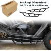imageSAUTVS Nerf Bars Rock Sliders Side Bumper for CFMOTO ZForce 950 HO EX Sport 20202024 Accessories Combined Heavy Duty Steel Tree Kickers Side Steps Low Profile Protector Replace 5BY8013001000