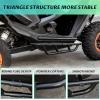 imageSAUTVS Nerf Bars Rock Sliders Side Bumper for CFMOTO ZForce 950 HO EX Sport 20202024 Accessories Combined Heavy Duty Steel Tree Kickers Side Steps Low Profile Protector Replace 5BY8013001000