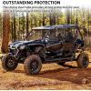 imageSAUTVS Nerf Bars Rock Sliders for Honda Talon 1000X4 Combined Side Bumper Protector Guard Side Steps Tree Kickers for Honda Talon 1000X4 1000XS4 1000R4 20202025 Accessories4 Seat