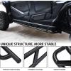 imageSAUTVS Nerf Bars Rock Sliders for Honda Talon 1000X4 Combined Side Bumper Protector Guard Side Steps Tree Kickers for Honda Talon 1000X4 1000XS4 1000R4 20202025 Accessories4 Seat
