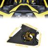 imageSAUTVS One Pair Front Dash Speaker Panels Waterproof Dustproof Front Dashboard Speaker Enclosures for Can Am Maverick R MAX X RS 2024 Models Accessories