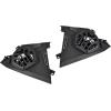imageSAUTVS One Pair Front Dash Speaker Panels Waterproof Dustproof Front Dashboard Speaker Enclosures for Can Am Maverick R MAX X RS 2024 Models Accessories
