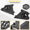 imageSAUTVS One Pair Front Dash Speaker Panels Waterproof Dustproof Front Dashboard Speaker Enclosures for Can Am Maverick R MAX X RS 2024 Models Accessories