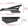 imageSAUTVS Plastic Front Splash Guard Protectors for CanAm Ryker Durable Material Front AArm Guards Kit for Can Am Ryker 600 900 Sport ampamp Ryker Rally All Models Accessories 2PCS Replace 219400817