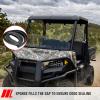 imageSAUTVS Plastic Sport Roof for Polaris Ranger 570 Midsize 2Piece Combination Hard Top Sun Visor for 500 SP 570 MIDSIZE 20152025 Accessories Dustproof Poly