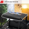 imageSAUTVS Plastic Sport Roof for Polaris Ranger 570 Midsize 2Piece Combination Hard Top Sun Visor for 500 SP 570 MIDSIZE 20152025 Accessories Dustproof Poly