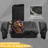 imageSAUTVS Poly Water Resistant Large Capacity Rear 96L Storage Cargo Trunk Box ampamp 135L Side Cargo Storage Boxes Set for CanAm Maverick R MAX X RS 2024 Accessories 3PCS Replace 715007182 715007372