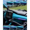 imageSAUTVS Purple LED Dash Light Assembly for Polaris RZR PRO XPRS 2025 Accessories IP67 Waterproof ABS Material Replace OEM 2418039 2418040