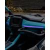 imageSAUTVS Purple LED Dash Light Assembly for Polaris RZR PRO XPRS 2025 Accessories IP67 Waterproof ABS Material Replace OEM 2418039 2418040