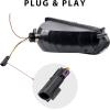 imageSAUTVS Ranger LED Headlight Assembly LED Head light Front Lamp with DRL Halo Kit for Polaris Ranger 570 MidSizeDieselCrew 900 Crew 570 Accessories