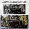 imageSAUTVS Ranger XP 1000 Rear Bumper 20182025 Rear Brush Guard Protector for Polaris Ranger 1000  XPCrew 20182024 2025 Accessories Replace 2882529
