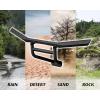 imageSAUTVS Rear Bumper Brush Guard for Polaris Sportsman 850 1000 1725 Rear Brushguards Rear Bumper Guards Protector for Polaris Sportsman 1000 XP 850 SP 20172025 Accessories Replace 2882583 2882021