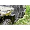 imageSAUTVS Rear Bumper ampamp Heavy Duty Fender Flares Kit for Polaris Ranger XP 1000