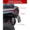 imageSAUTVS Rear Bumper for Polaris General 1000XP 10004 20162025 Accessories Heavy Duty Black Rear Brush Guard Protector Bumper Replace 2884345