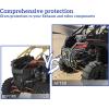 imageSAUTVS Rear Bumper for Polaris RZR PRO XPTurbo RPRO S 20202025 Accessories Heavy Duty Rear Low Profile Bumper Brush Guard Combined Protector Replace 2883748458