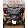 imageSAUTVS Rear Bumper for Polaris RZR Pro RR4 Combined Heavy Duty Black Rear Brush Guard Protector Low Profile Bumper Pre Runner Bumper for Polaris RZR Pro R R4 20222024 Accessories Replace 2884358