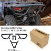 imageSAUTVS Rear Bumper for Polaris Sportsman 450 570 2125 Steel Rear Brush Guard Rear Profile Bumper Back Bumper Guard Protector for Polaris Sportsman 450 570 20212025 Accessories Replace 2884847