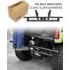imageSAUTVS Rear Bumper with LED Light for Honda Pioneer 520 20212025 Black Steel DoubleTube Rear Brush Guard Protector with LED Accent Light for Honda Pioneer 520 Accessories