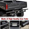imageSAUTVS Rear Bumper with Light for Polaris Ranger 570 Midsize 1421 Rear Brush Guard with LED Accent Light for Polaris Ranger MidSize 400 500 570 800 EV ETX 20102021 Accessories