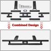 imageSAUTVS Rear Bumper with Light for Polaris Ranger 570 Midsize 1421 Rear Brush Guard with LED Accent Light for Polaris Ranger MidSize 400 500 570 800 EV ETX 20102021 Accessories