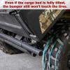 imageSAUTVS Rear Bumper with Light for Polaris Ranger 570 Midsize 1421 Rear Brush Guard with LED Accent Light for Polaris Ranger MidSize 400 500 570 800 EV ETX 20102021 Accessories