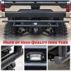 imageSAUTVS Rear Bumper with Light for Polaris Ranger XP 900 1000 Heavy Duty Rear Brush Guard Bumper with LED Accent Light for Polaris Ranger XP 900 20132019 Ranger XP 1000 20182025 Accessories