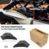 imageSAUTVS Rear Cage Trim Plastic Cover for Maverick X3 C Pillar Protection Shield Guard Plate for Can Am Maverick X3  X3 Max 20172025 Accessories 2PCS Replace 705010335 705010336