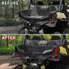 imageSAUTVS Rear Cargo Tailgate for CanAm Trail Sport Heavy Duty Steel Rear Bed Extender Cargo Tailgate Bed Enclosure Rack Kit for Can Am Maverick Trail Sport Max 20182025 Accessories
