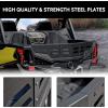 imageSAUTVS Rear Cargo Tailgate for CanAm Trail Sport Heavy Duty Steel Rear Bed Extender Cargo Tailgate Bed Enclosure Rack Kit for Can Am Maverick Trail Sport Max 20182025 Accessories