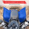 imageSAUTVS Rear Fender Flares for Yamaha Raptor 700 Rear Mud Flaps Mud Guards Extension for Yamaha Raptor 700 700R 20132025 Accessories