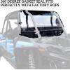 imageSAUTVS Rear Full Windshield for Polaris RZR XP 4 1000 1923 Clear Rear Full Windshield Hard Coat Polycarbonate 250x Stronger Than Glass for Polaris RZR XP 4 1000 Turbo 20192023 Accessories4 doors