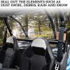imageSAUTVS Rear Full Windshield for Polaris RZR XP 4 1000 1923 Clear Rear Full Windshield Hard Coat Polycarbonate 250x Stronger Than Glass for Polaris RZR XP 4 1000 Turbo 20192023 Accessories4 doors