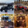 imageSAUTVS Rear Lower Door Panels for Talon 1000X4 1924 Rear Lower Half Door Inserts with Builtin Frame for Honda Talon 1000X4 20192024 Accessories Replace 08P71HL7A20