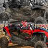 imageSAUTVS Rear Lower Door Panels for Talon 1000X4 1924 Rear Lower Half Door Inserts with Builtin Frame for Honda Talon 1000X4 20192024 Accessories Replace 08P71HL7A20