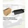 imageSAUTVS Rear Overhead Storage Tray for Club Car Tempo 2025 Golf Cart Accessories Roof Rear Storage Box Ceiling Organizer Tray Compatible with Club Car Tempo 2025 Standard Factory Golf Cart