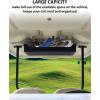 imageSAUTVS Rear Overhead Storage Tray for Club Car Tempo 2025 Golf Cart Accessories Roof Rear Storage Box Ceiling Organizer Tray Compatible with Club Car Tempo 2025 Standard Factory Golf Cart