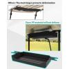 imageSAUTVS Rear Overhead Storage Tray for Club Car Tempo 2025 Golf Cart Accessories Roof Rear Storage Box Ceiling Organizer Tray Compatible with Club Car Tempo 2025 Standard Factory Golf Cart