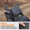 imageSAUTVS Rear Passenger Seat with Foot Pegs for Ryker 2Up Passenger Soft Seat with Grab Handles Foot Pedals for Can Am Ryker All Models Accessories Replace 219400842 MAX Mount 219400800 Required