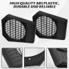 imageSAUTVS Rear Roof Speakers Pods Enclosures Holders with Left ampamp Right Brackets for Polaris Ranger XP 1000 Crew XP 1000 20192020 Accessories Support 65quot Speakers Replace 5454646 5265150 5265149