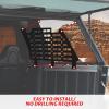 imageSAUTVS Rear Window Molle Panels for Polaris XPEDITION ADV ADV5 2024 Aluminum Molle Panels of Rear Side Windows for Polaris XPEDITION ADV ADV5 2024 Accessories One Pair