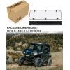 imageSAUTVS Rear Windshield for Polaris General 1000XP 10004 20162025 Accessories Rear Full Windshield Window Lock Panel Kit Replace 2881112