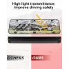 imageSAUTVS Rear Windshield for Polaris General 1000XP 10004 20162025 Accessories Rear Full Windshield Window Lock Panel Kit Replace 2881112