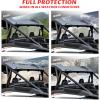 imageSAUTVS Rear Windshield for Polaris RZR XP 1000 XP4 1000 2024 2025 Accessories Lightly Waterproof Durable Rear Window Back Window